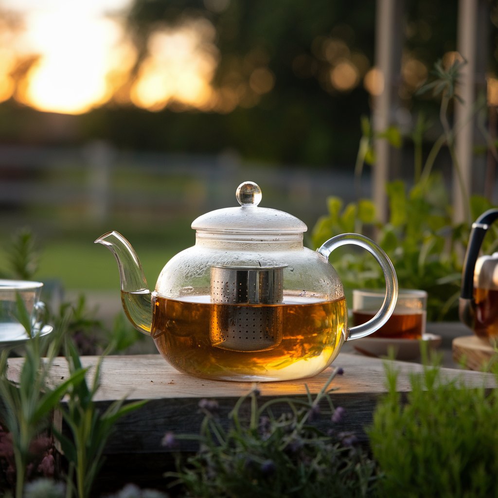 Glass Teapot with Infuser