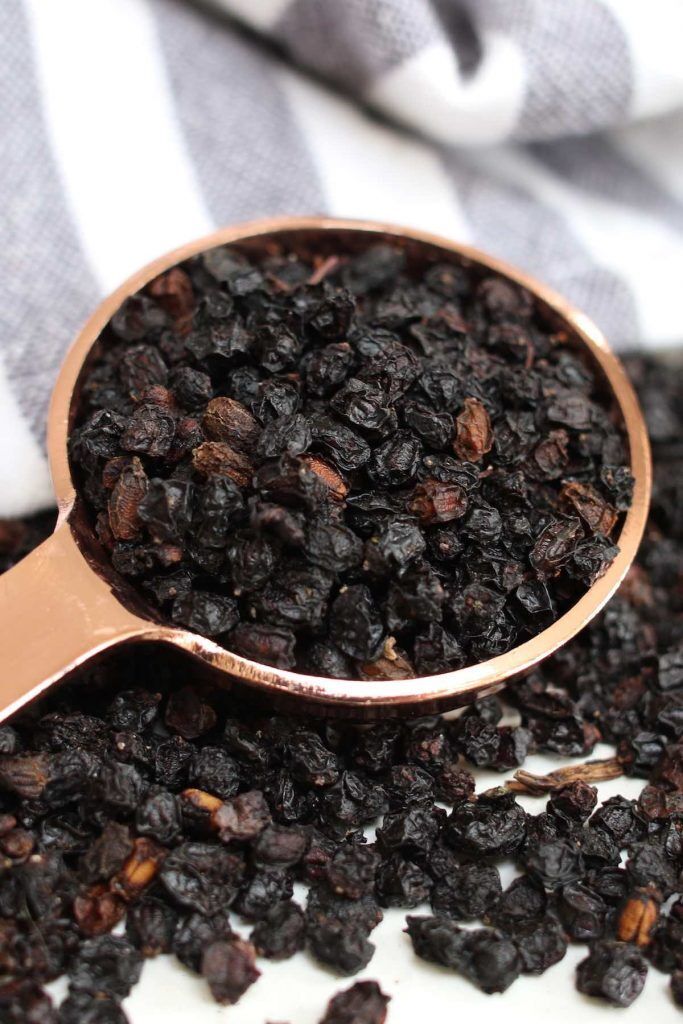Dried Elderberries